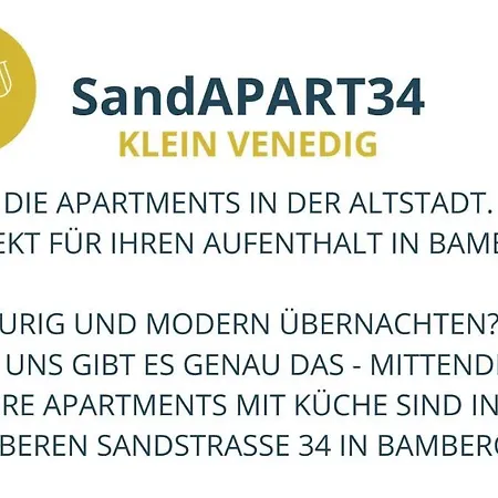 Apartment Neu Sandapart34 Fewo Klein Venedig Bis Zu 9 Pers Bamberg